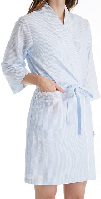 Petite Short Wrap Robe