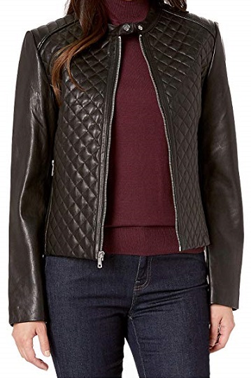 Petite Real Leather Jacket - RL - Zappos