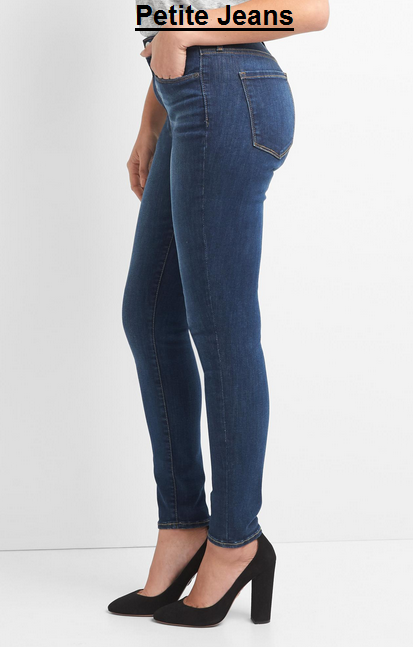 Petite High Waisted Skinny Jeans