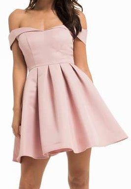 Petite Mini Prom Dress