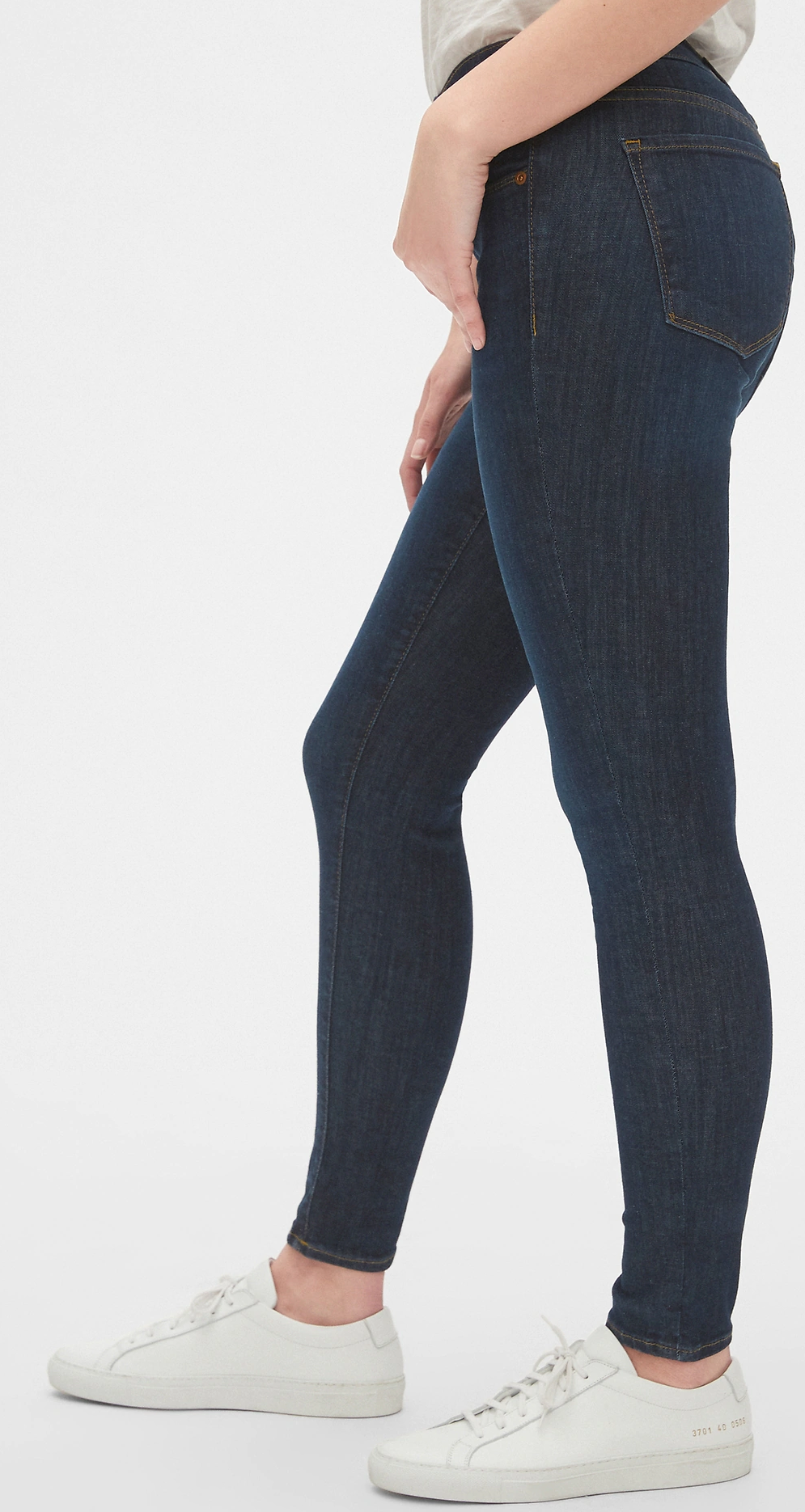 Petite Mid Rise Skinny Jeans - Inseam 26